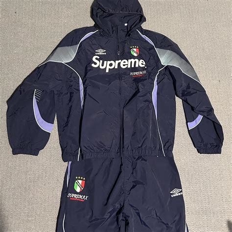 supreme italy tracksuit.